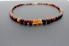 Beaded Necklace, Dream Agate Necklace, Natural Stone Jewelry, Gift Her, Gemstone Necklace, Personalized Necklace, Healing Stones Necklace