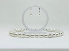 White Pearl Choker Necklace, Personalized Gift for Her, South Sea Shell Pearl, Bridesmaid gifts, Matron of Honor Gift, Birthday Gift for Her