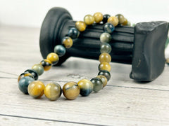 Dream Tiger Eye Necklace, Gemstones Necklace, Beaded Necklace, Protection Jewelry, Gemstones Jewelry, Handmade Jewelry, Handmade Gift