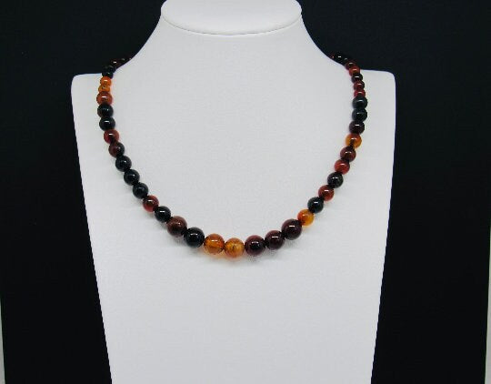 Beaded Necklace, Dream Agate Necklace, Natural Stone Jewelry, Gift Her, Gemstone Necklace, Personalized Necklace, Healing Stones Necklace