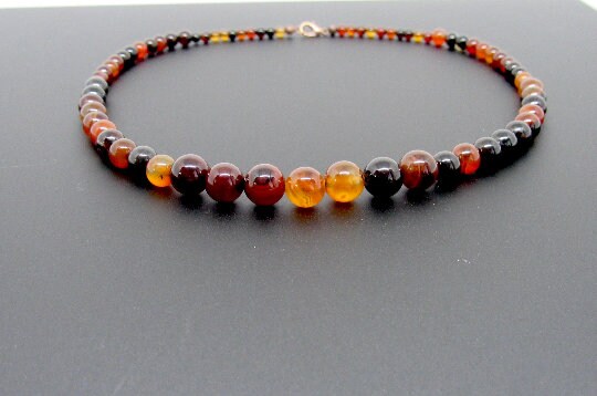 Beaded Necklace, Dream Agate Necklace, Natural Stone Jewelry, Gift Her, Gemstone Necklace, Personalized Necklace, Healing Stones Necklace
