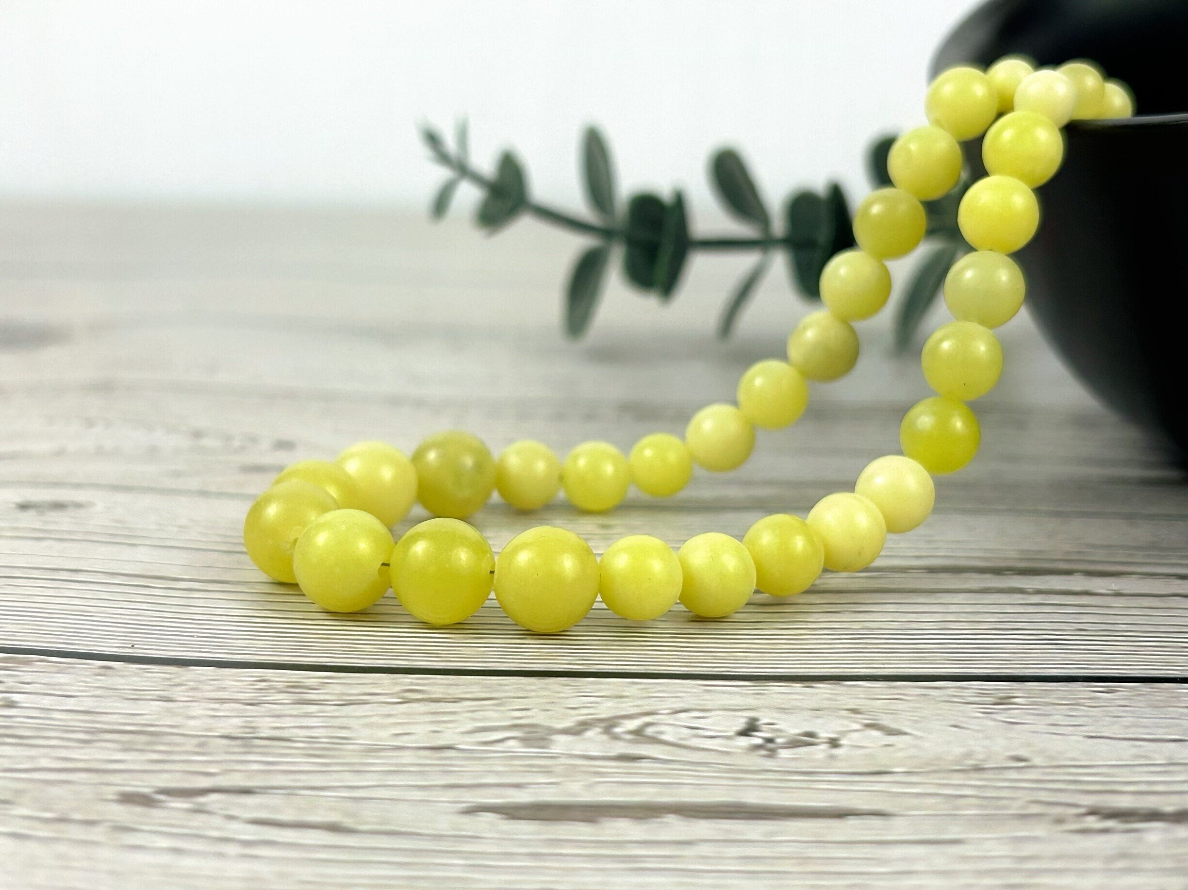 Jade Necklace, Beaded Necklace, Natural Stone Necklace, Gemstones Necklace, Women Necklace, Necklace Gift for Her, Handmade Necklace