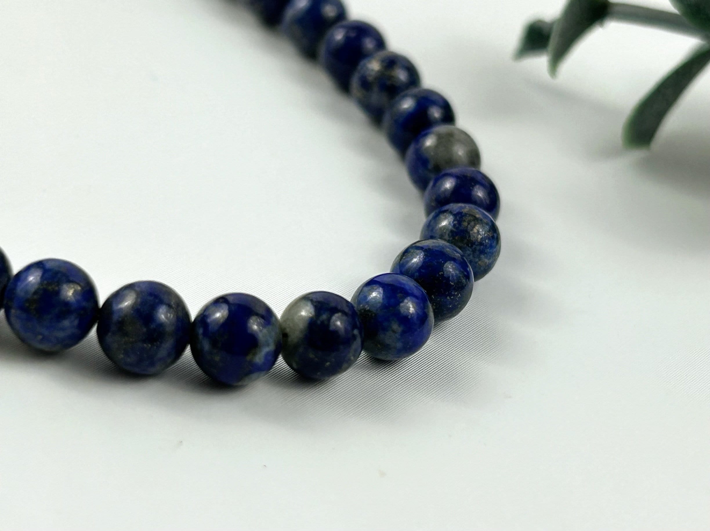 Lapis Lazuli Necklace, Beaded Necklace, Natural Stone Necklace, Blue Lapis Lazuli, Gift for Her, Personalized Jewelry, Necklace for Her