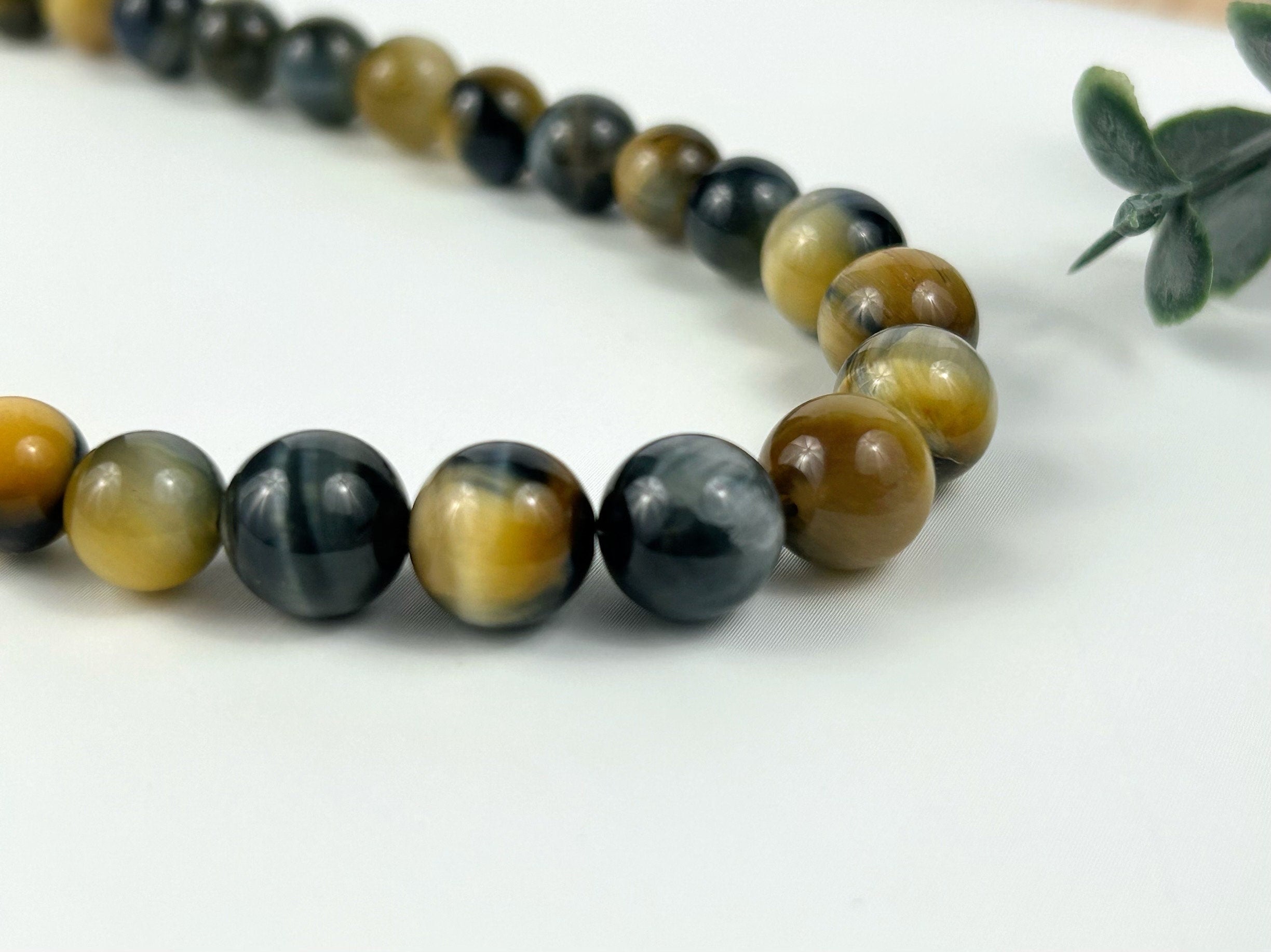 Dream Tiger Eye Necklace, Gemstones Necklace, Beaded Necklace, Protection Jewelry, Gemstones Jewelry, Handmade Jewelry, Handmade Gift