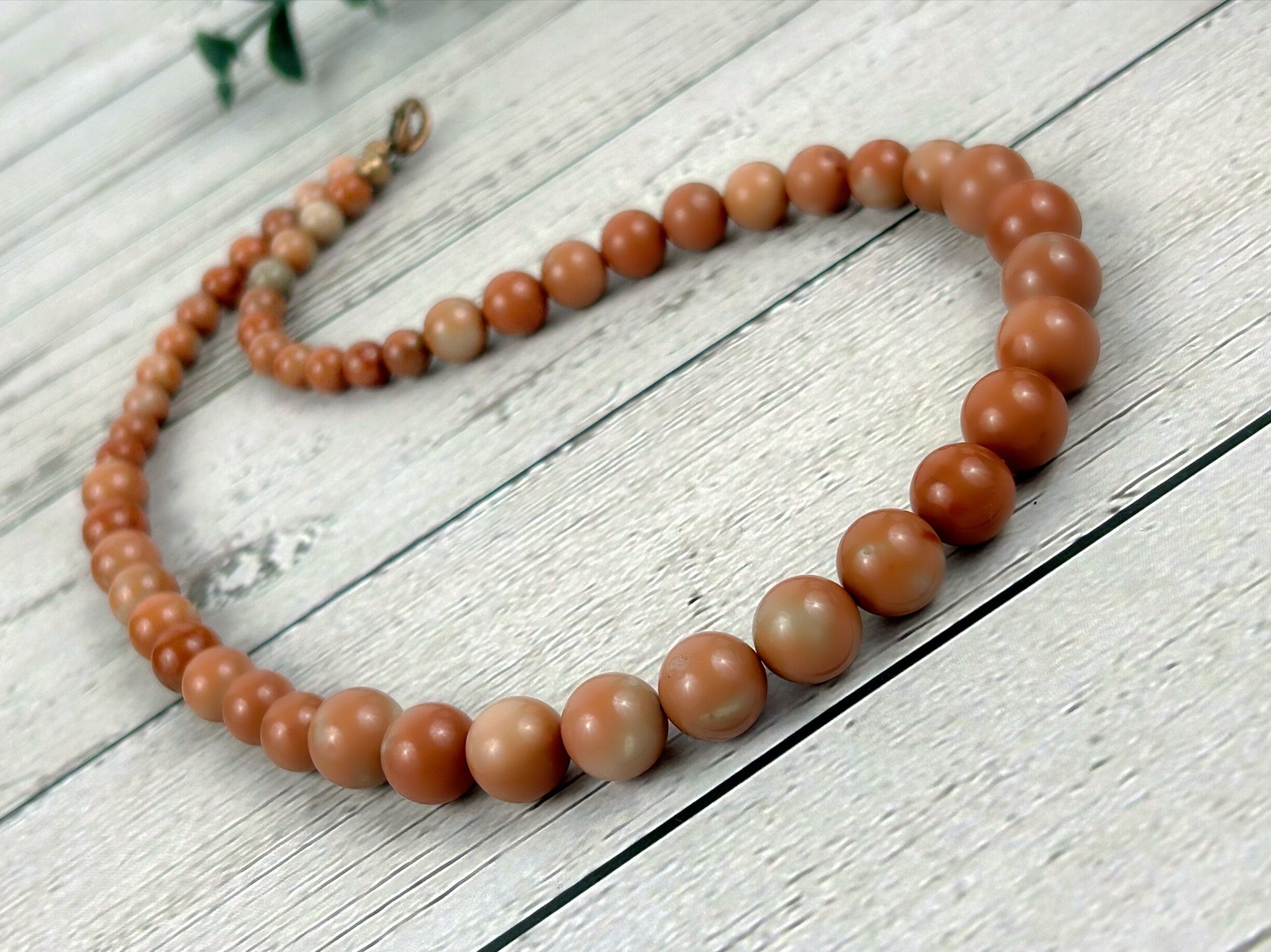 Orange Calcite Necklace, Orange Beaded Necklace, Gift for Her, Energy Necklace, Love, Attraction, Wisdom, Good Luck, Cleansing, Abundance