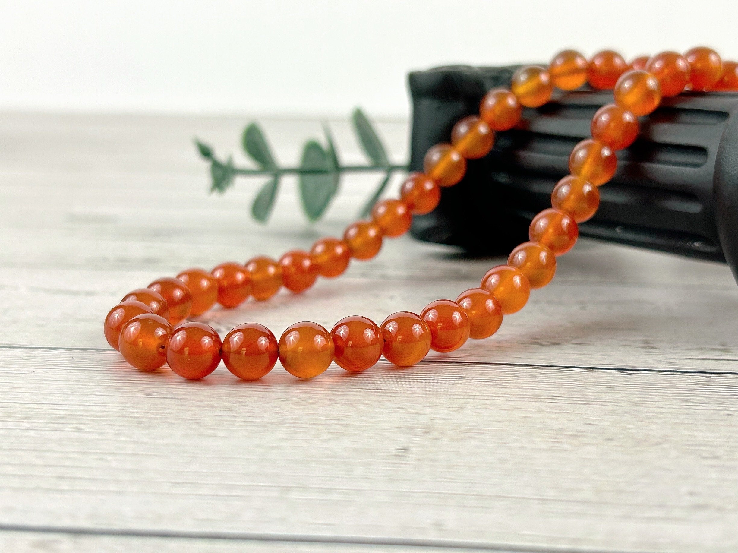 Carnelian Necklace, Orange Beaded Necklace, Carnelian Choker Necklace, Gemstone Necklace, Boho Necklace, Layered Necklace, Gift for Her