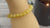 Yellow Beaded Bracelet, Natural Stone Bracelet, Yellow Calcite Bracelet, Stretch Bracelet, Gemstone Bracelet for Men, Bracelet for Women